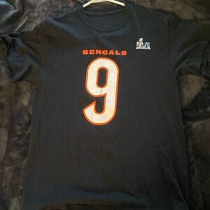 Bengals tshirt Joe burrow Super Bowl